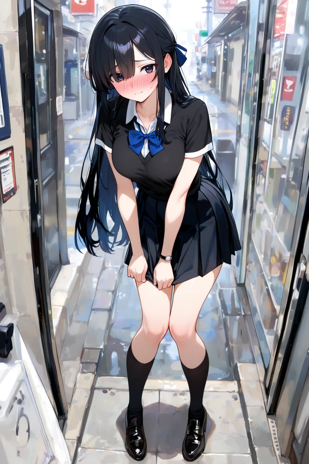 After the rape、（lying limp）,I feel weak,（hazy consciousness）,Alley,精液に覆われたtits,A body covered in a lot of semen,titsにかかった大量の精液,A large amount of semen on the lower abdomen,Semen on pussy,tears,Dull eyes,,Outdoor、Outdoor Exposure,（全nakedで）,naked,（She is wearing a large gray scarf around her neck, covering her shoulders.）,Look down,tits,Nipples,belly button,Schoolyard,loafers,White loose socks,Hime cut,Long Hair,Navy blue student bag、cel animation,raffed Asian , Surreal school girl,Surreal school girl, Young and thin gravure idol, Young Sensual Gravure Idol, Asian, so beautiful, Cute school girl, Young and cute gravure idol, A real young gravure idol, beautiful Asian