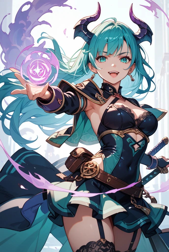 High quality,beautyな背景,detailed,masterpiece,beauty,1 person,Late teens,Up to the waist,Cute Woman,Fluttering,
Lots of frills,Big Breasts,Cleavage Emphasis,笑face, ((((perfection_face))),(Beautiful lighting:1.3),Dynamic Pose,Extreme pose,transformation,Naughty,Naughty light blue hair,Golden Ratio,Purple Eyes,Long Hair,Magical girl,Have a magic wand,