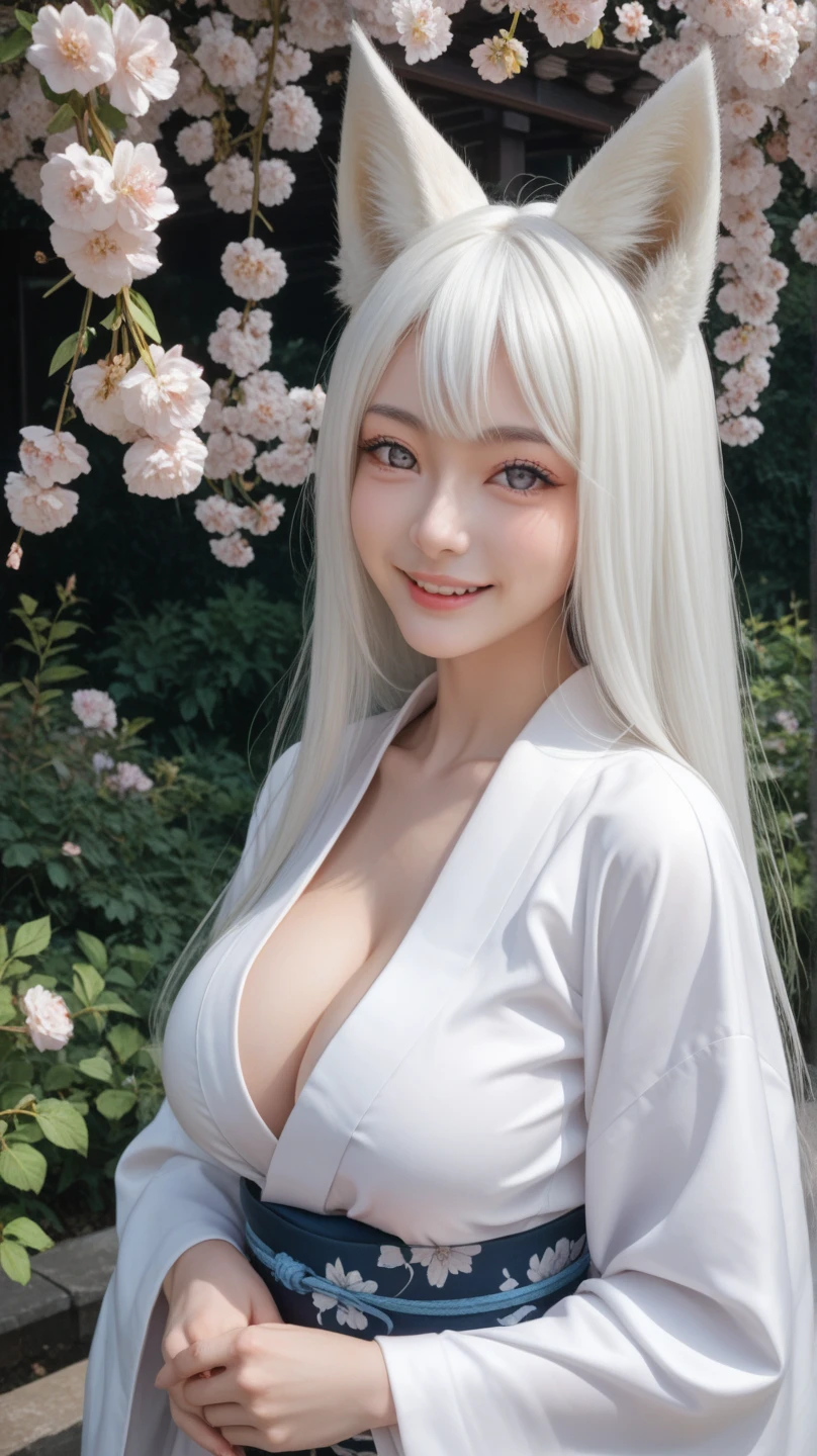 anime style、white skin、white hair、upward glance、Large and noticeable、Colorful gas expression、seductive big breasts、feminine、High-frequency detail (((sharpness))))、((sharp focus: 1.2) )、puerosface_ V1 : 0.7)、(8K、highest quality)、Very large chest light)))、beautiful lighting、非常にdetailedな顔、well drawn hands、Well drawn legs、Exposed chest、(作品 - 作品 -masterpiece:1、2) , Best High Quality Wallpaper、masterpiece、High resolution、Original high definition wallpaper。 detailed: casual、feminine、neck tattoo、feminineなブラックとブラウンのカット、Sesenec 、Continuous clothing、Layering、Beige sweatshirt、Sailor collar loose coat、Loose clothes taken off