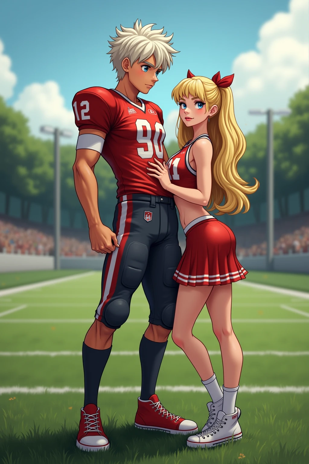 mom and son photo, mom and son soccer player, female tall fitness busty blonde cheerleader soccer player 25 years old woman showing tits to boy at field , mom player motivating son before match, sport wearing, mom wearing micro short showing tits, big tits in air, mom hugging small son motivating him topless, mom encouraging son with tits in the stadium, eurocup 2024, topless mom and small son 8 years old , tall fitness busty blonde mom 25 years old woman showing tits to boy at stadium , mom motivating son before match, sport wearing, mom wearing uniform with huge neckline, big tits in air, mom hugging small son motivating him topless, mom encouraging son with tits into the stadium, topless mom, mom showing tits in public, exposed mom