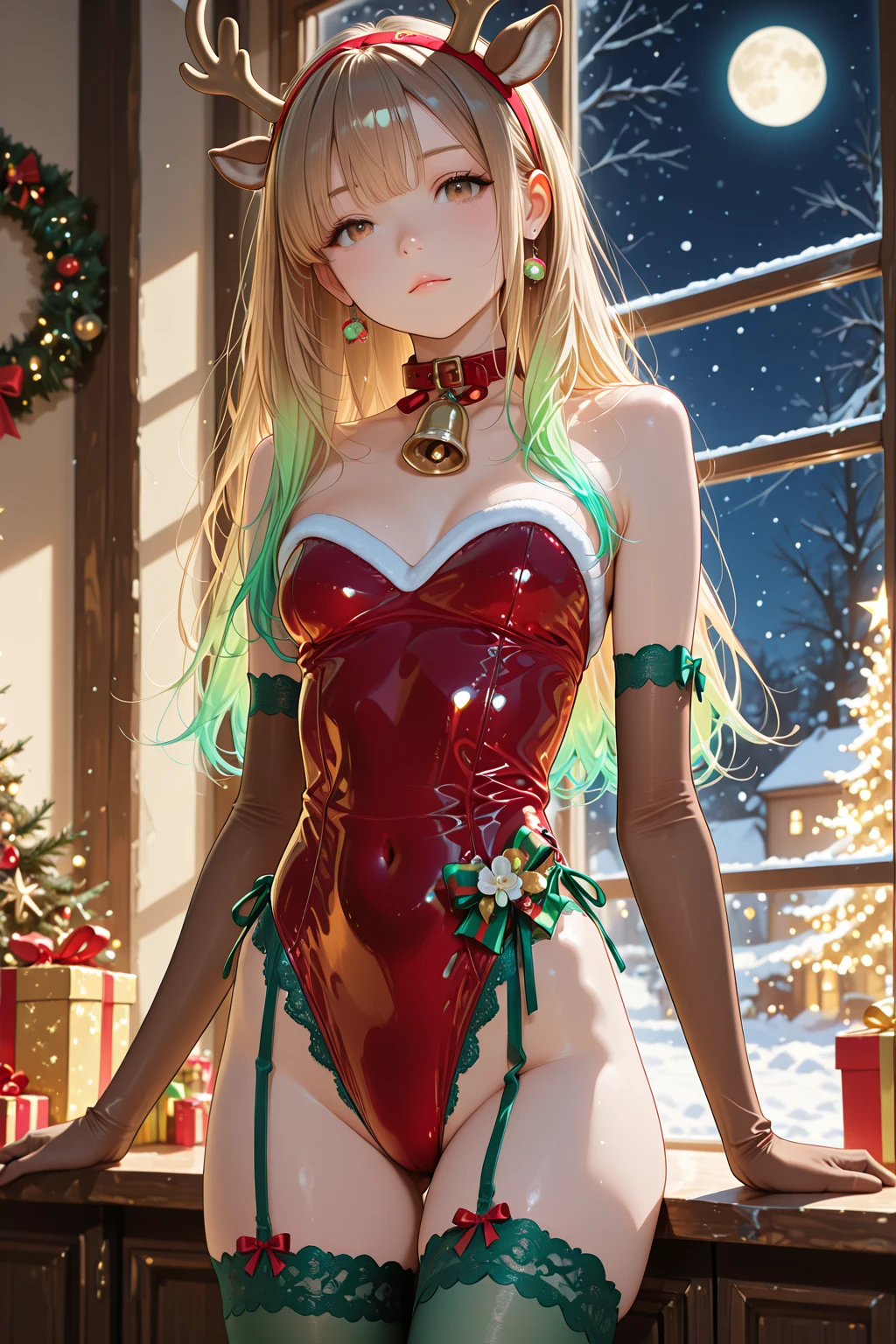 (masterpiece, best quality), best quality, (ultra-detailed), (3heads:1.5), 1girl, (flandre scarlet :1.3), masterpiece, best quality, red top, crop top, ((stomach)), midriff, ((groin)), red skirt, normal ears, shackles, blonde hair, very long hair, wavy hair, sidelocks, red eyes, parted lips, single horn, sweat, cute, toned belly, hand on own chest, eyelashes, (23 year old woman:1.3), (masterpiece:1.4), (best quality:1.4), (beautiful detailed extremely detailed CG, extremely delicate and beautiful, depth of field, (finely detailed face), (perfect details:1.0), (mature female:1.3), wide pelvis, slender, large veiny breast, 8k resolution, high quality, high definition, extremely detailed, masterpiece, best quality, blonde hair, long hair, alluring presence, braid, short skirt, close up, big tits, young, small red bow, mobcap, 