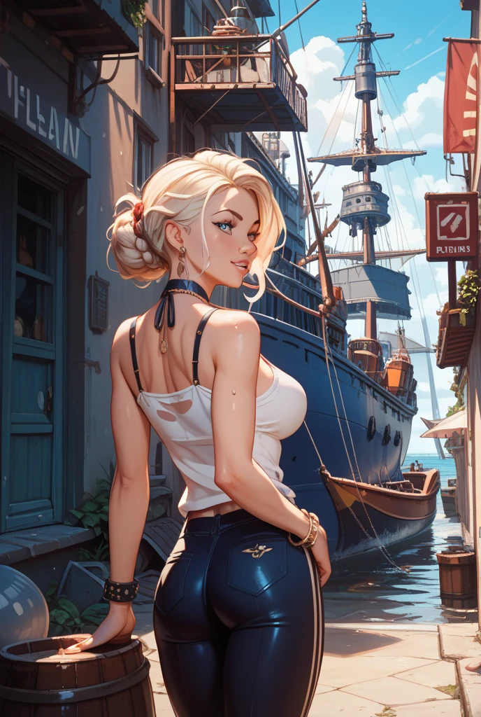 young (Britney Spears:0.6) ((ohwx woman)) as super Mario, red hat, (tight cropped top and tight shorts:1.1), (black pantyhose:1.2), fantasy, highly detailed, digital painting, artstation, concept art, sharp focus, illustration, art by Tony Sart and artgerm and randy vargas. Extremely high-resolution details, photographic, realism pushed to extreme, fine texture, incredibly lifelike
