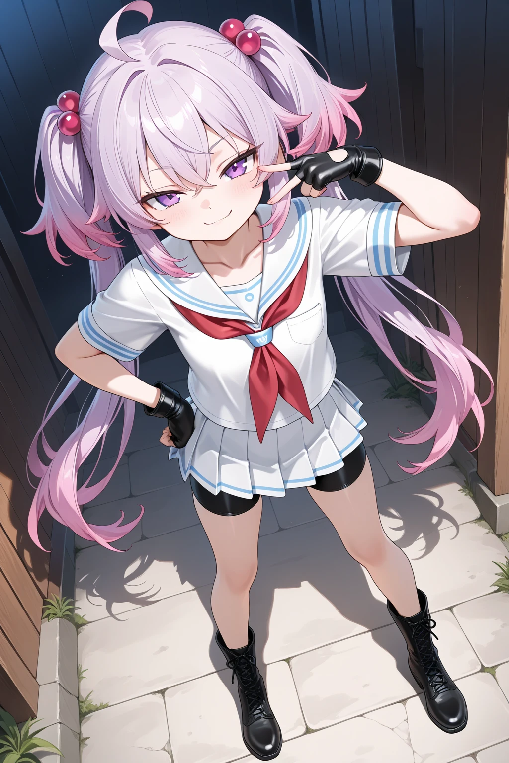 Highest quality, masterpiece, High resolution, 1 Girl, (Kantai Collection)(Spring Rain Kantai Collection:1.15), Brown Hair, Red eyes,  smile, Slender body, Full body portrait,Pink Hair, Side Ponytail, Classroom Background, Slender body, Full body portrait, Classroom Background, Slender body, Full body portrait, , (panties), (good), Squat, ((In underwear)), Flat Chest, Small breasts