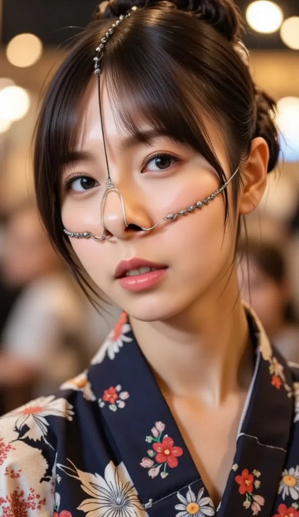Browsing Caution,RAW Photos,8K, (Highest quality),Realistic,(Live Action, Intricate details),(Natural skin texture, Detailed skin,Hyperrealism, Sharpness),((Composition looking up from below)),((手を背中でTied upいる:1.2)),((Black Hair:1.2)),((全身にropeを巻く)),(Oily skin),(20-year-old woman),((Whole body 1.2)),((From head to toe:1.2)),((Open your lips)),((カメラをGlare)),(Japanese women),(Highest quality:1.2),Flat bangs,Medium Chest,Crouching posture,Squat with your legs apart,Showing off your crotch,Beautiful Eyes,Detailed face,High quality eyes,Keep your eyes focused,Nose and mouth,Face Focus,Super Face close-up gentle and charming Chinese beautiful woman, 繊細でSexy鎖骨,Small Nose, Focus on the face, Face close-up, Ultra-high resolution, Very detailed, Full body photo,Ahegao,shameずかしそうな顔,shame,Blushing, ((Long Hair)),((Sit with your legs apart)),((Torture chamber)),((Leash Collar)),((Massage the breasts)),((Dimly lit room)),(Natural skin texture),bondage, bondage, bondage, conversion, constrained, bound, Tied up, constrainedされた腕, constrainedされた手, 完全にconstrainedされた, constrainedされた身体, bound with chains, bound hands, Blushing, bondage outfit, bondage((constrained)),Sit with your legs apart,((Nose hook)),((3方向のNose hook)),((Completely naked:1.2)),((rope)),((White teeth)),((手首を背中でTied upいる)),((手を背後でTied upいる;1.2))、(((32k,High detail,High definition、masterpiece,Attention to detail,Esbian all over,solo))),RAW Photos & Realistic atmosphere,Beautiful dark blue eyes,Mouth details,Glossy Lips,Fine eyebrows,With soft white skin that shines in every detail、Detailed eyes、Blue Eyes,とてもBeautiful Eyes,Detailed lips、Very beautiful face,Very well-formed face、A vivid face,Beautiful, shining lips, Realistic Young Gravure Idol, Very beautiful school girl, , 若くてSexyグラビアアイドル, Young Gravure Idol, Beautiful and cute adult16 years old ,My whole body is wet,Dripping,Blushing,Very beautiful, Sexy and classy16 years oldの女の子,Medium-long brown shiny hair,Wet hair,Dripping水,Dripping,(Looking into the camera:1.4),(darkness,Very dark,Use a flashlight to illuminate an object in a dark classroom:1.7),(Sexy,Healthy and toned body,High Detail High Vision High Vision Japan HDTV Black HDTV High Vision Black High Vision Black High Vision High Vision Black High Vision High Vision Uniform,well-shaped chest of medium size,,,Mature Body, I'm so anxious I feel like crying,Watery eyes,Cold Smile,Glare,Glare顔も美しい,High Resolution Arm,,High Resolution Finger,:1.5),(The chest of the uniform is open,Wearing a classy schoolgirl uniform in black and red、黒のパンストとSexy脚を身につけて、shameずかしそうにスカートをめくりながら直立している:1.7)