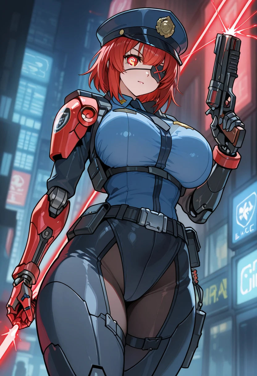 Young adult woman around 20 years old, redhead with medium short red hair, green eyes, red leather jacket, red leather pants and red boot and red glove, red latex leather clothing, big ass, big chest, CV settei sheets chart different angles views front view back view side view profile view
