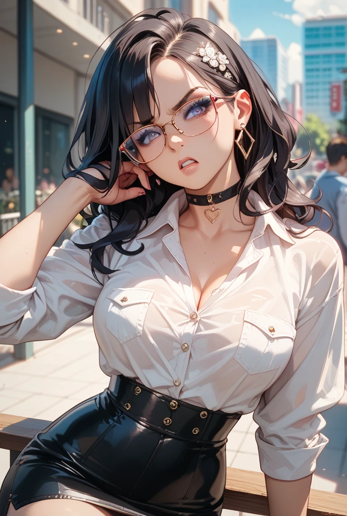 Gros cul, topless, MILF, vraiment gros boobasterpiece, anime girl avec de gros seins et gros mamelon qui pointe, séduisante fille d’anime, Ilya Kuvshinov. 4 km, [ Art numérique 4 km ]!!, Style Anime 3D réaliste, Jolie fille d’anime, Artgerme extrêmement détaillé, Oppai, Style anime 4 K, Rendu photo réaliste Anime girl, Anime hyper réaliste, style anime. 8k, Femme sexy, elle rougit, elle veut plaire aux hommes
