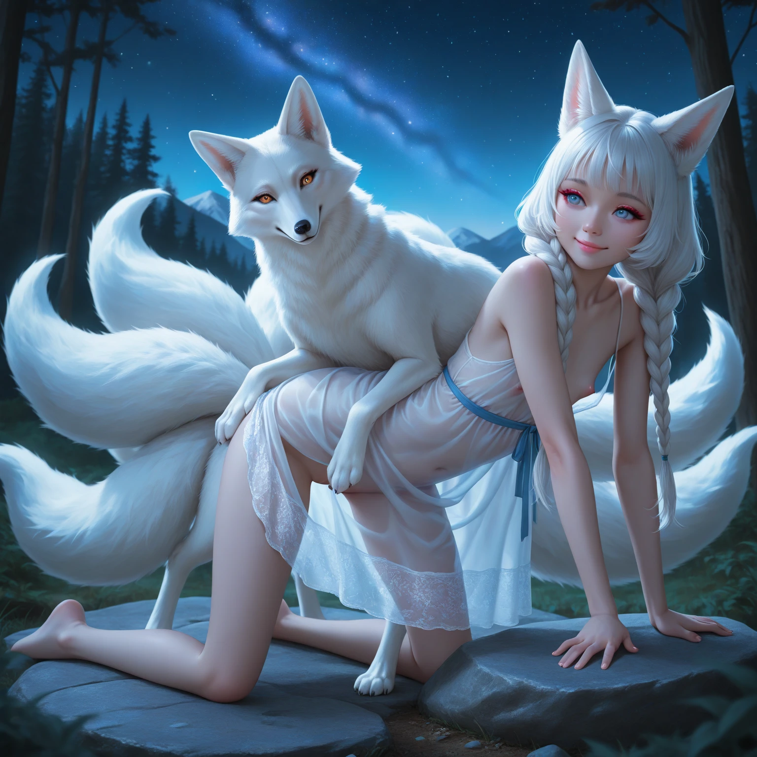 Wolf's wife nude