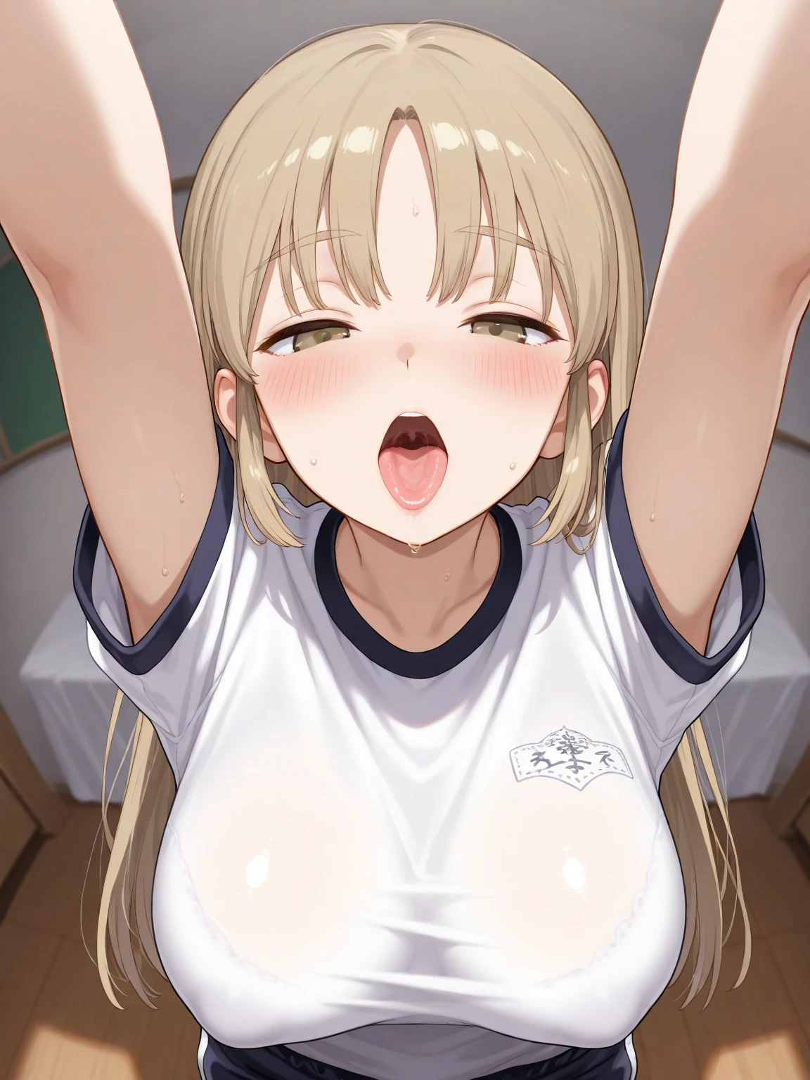 masterpiece,best quality,ultra detailed,high resolution,extremely detailed CG, (perfect hand), nsfw ,wearing shoes , wide shot ,from above,1woman and 8man, (mini skirt,cardigan),(clothed),(cloth torn),gangbang, group sex, rape,orgy, (crotch grab),(arms up),on the train,angry,((sobbing through one's tearst)),((the uncles around her are I will get a good look at her)),((rape,held down limbs grab by surrounded old mans,held down breasts grab by surrounded old mans,held down arms grab by surrounded old mans, held down pussy grab by surrounded old mans, ((held down pussy grab by surrounded old mans)))),fingering from behind, grabbing, spread legs, hand in panties,molestation, grope,grabbing for example,hazawa tsugumi,bang dream!,brown eyes,short hair,bangs,brown hair,parted bangs,small breasts,tareme,dress shirt,