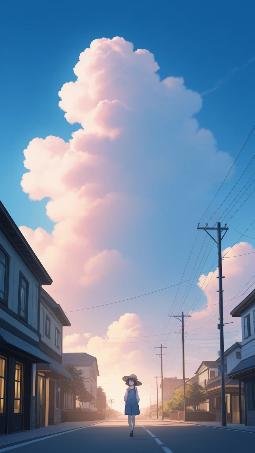 Summer, desert, pink clouds, a land overgrown with roses, James Gurney, art station rendering, ultra-wide lens, high definition