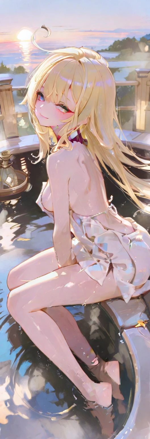 ((Finest quality)),(超A high resolution),(Ultra-detailed細),(Meticulous portrayal),((the most picturesque works of art),Ultra-Precision Art,The art of astounding depiction,Fantasyart:1.5, ((Beautiful flowers々:1.5)), (Body eroded by flowers:1.3),Glamorous body:1.3,fancy background effects、​masterpiece、Fancy details、(NSFW 1.1), ((1girl in)), ((masutepiece)), ((Highly detailed:1.3)), In crystal clear water,beautiful woman entering the lake, ((long yellow hair)), Wet hair, Wearing a light transparent dress, clothed bathing, steam, (Rose petals floating in water:1.3), Early morning light, Ivory Gold AI, windows, Crepscular lighting, 、Lace sheer underwear、very very gigantic boobs、Pink nipples、pink areolae，透けて見えるPink nipples、透明なpink areolae、lace and string shorts.、princess carry,Sexy lingerie with lace and strings,See-through sexy lingerie,Transparent lingerie、translucent  dress、pearlsescent、pearls、Sexy Harness、Sexy garter belt、Sexy Stockings、Well equipped,intimate, rose garden、Multicolored roses、lake with floating roses、Lying down、Open legs、Spread your legs、Open thighs、Immersion in water、Wet body、splash water、gorgeous flower decoration、big flowers、stylish hair、Moon, lantern, Night, Solo, playing in the water, Water, hair flower, flower, Outdoors, skyporn, full Moon, Rain, lantern, wet clothes, skyporn, wet hair (((masutepiece),(the Extremely Detailed CG Unity 8K Wallpapers),Best Quality,Cinematic lighting,Detailed background,Beautiful detailed eyes,Bright pupils, (extremely delicate and beautiful),(Beautiful and detailed eyes description)， Ultra-detailed,masutepiece,)),((Yellow eyes))