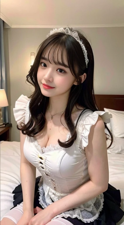 （8K、high resolution、High resolution、Fine details）Beautiful eyelashes、High resolutionの顔、Zoom out、18 years old、 Beautiful detailed eyes、Random cute hairstyles、C cup breasts、Bunny Girl Costume、Bunny ears headband、Sexy Costumes