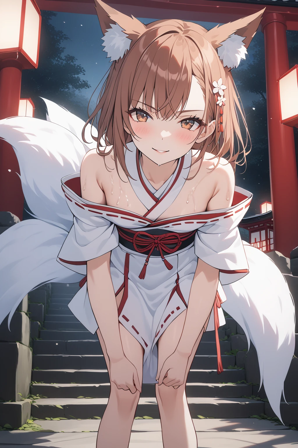 (幼い日本のGirl、Mr.々Expression、不??Expression、Highest、masterpiece、Highest品質、high quality、High precision、High definition 8k wallpaper、Pure、sorrow、Neo Penis、Uyuni salt lake、horizontal line、Innocent expression、Reflective water surface、The Wide Ocean、Cumulonimbus、Cumulonimbus、thunderstorm、(red shoulders、Flushed skin)、(Off the shoulder、No underwear、cute女子小学生、Sexy Ribbon、魔法Girl、Hair blowing in the wind、Shiny Hair、Glowing Skin、beautiful spotlight、Amateur idol photo shoot、Full body portrait)、(Image idol sculpture、Adorable idol pose)、Sigh、(Wide sky、Infinity Mirror、Beautiful backlighting)、cutedaughter、cute子供、(Exposed breasts、Sweat runs down my chest)、fidgety、(A shy smile)、defenseless、cute イカ腹、back、🌟Delicate and beautiful eyes、Beautiful eyes illuminated by the light、Shiny Hair、Reflected eyes、。(Look at the sky:1.3)、(Red face:1)、(CG images with attention to detail)、(Perfect image)、A little excitement、Thin chest、cute笑顔、Slim body、Before menarche、(Girl、小さなdaughter、Fox Ears、Feather hair ornament、Brown Hair、Gray Hair、Slimming、cute胸、Flat Chest、flat、Cute pink nipples、cuteお腹、cute太もも、cute裸足、cute、cute笑顔)、(Girl、wife、daughter、younger sister)、Low - Angle、Colorful Sky、Contrail、shooting star、rainbow