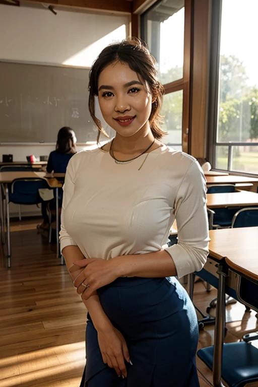 75 years old mom milf Korean, Lady large earring Big choker navel piercing decoration A bracelet Silver Hair realisitic Gorgeous Madame Beautiful Mature Woman sexly Smile Gentle woman navel piercing 4K High quality education classroom student machine Whiteboard teach Gorgeous Madame Beautiful Mature Woman
