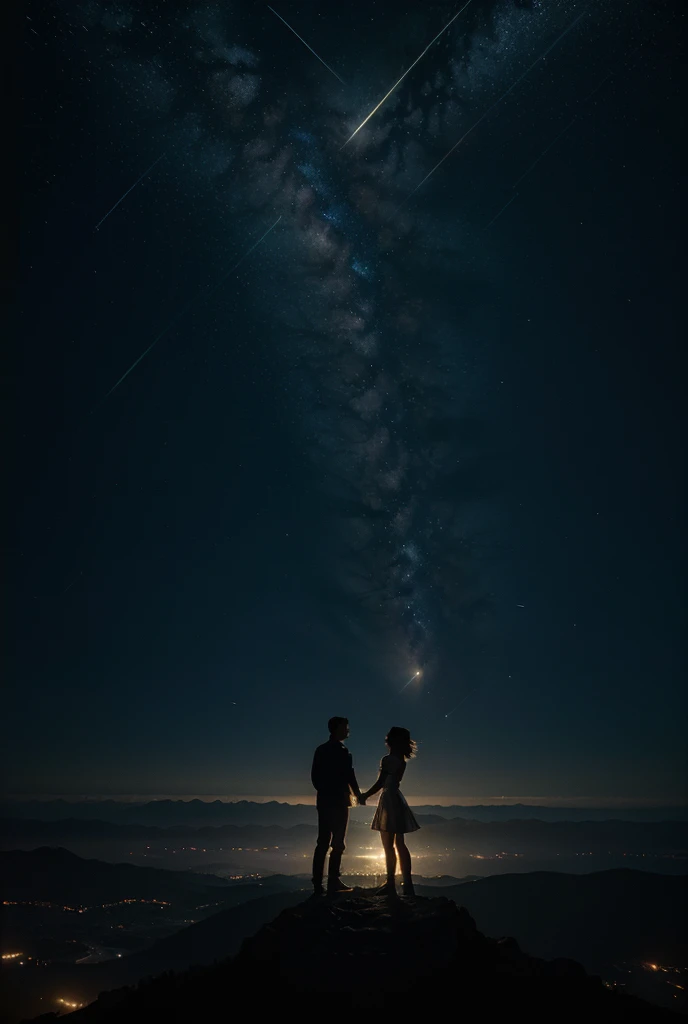 stars dancing in the universe 