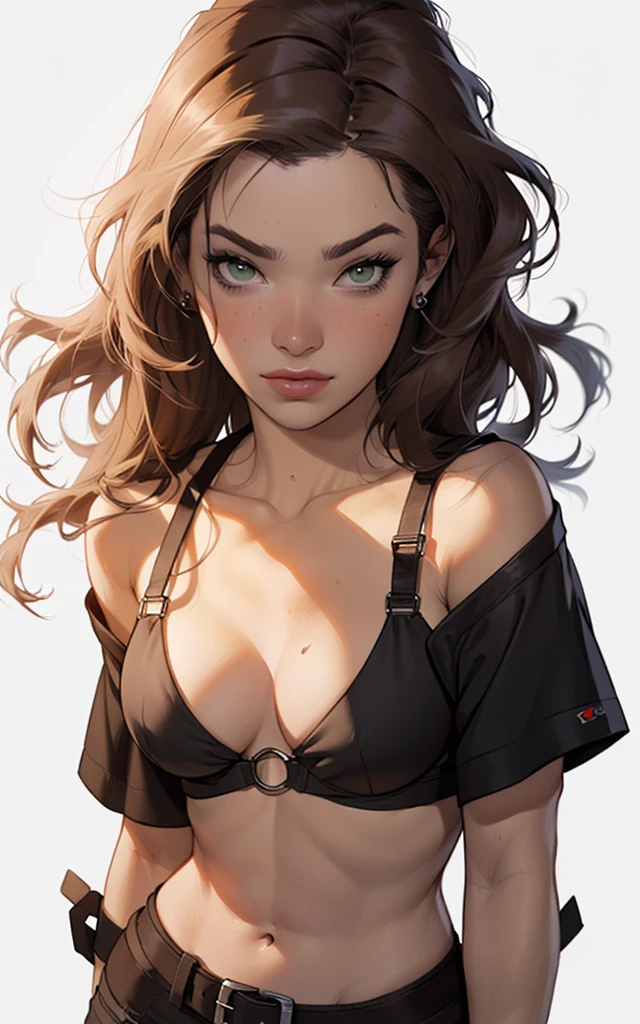 girl、huge tit、