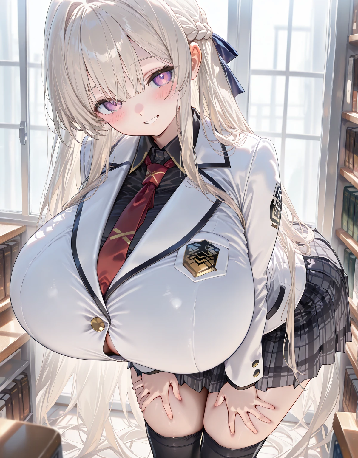 anime girl with a book and a gun in her hand, oppai, ecchi, small curvy loli, biomechanical oppai, alchemist girl, seductive anime girl, ecchi style, artbook artwork, ecchi anime style, hanayamata, at pixiv, pixiv 3dcg, thicc, flirty anime witch casting magic