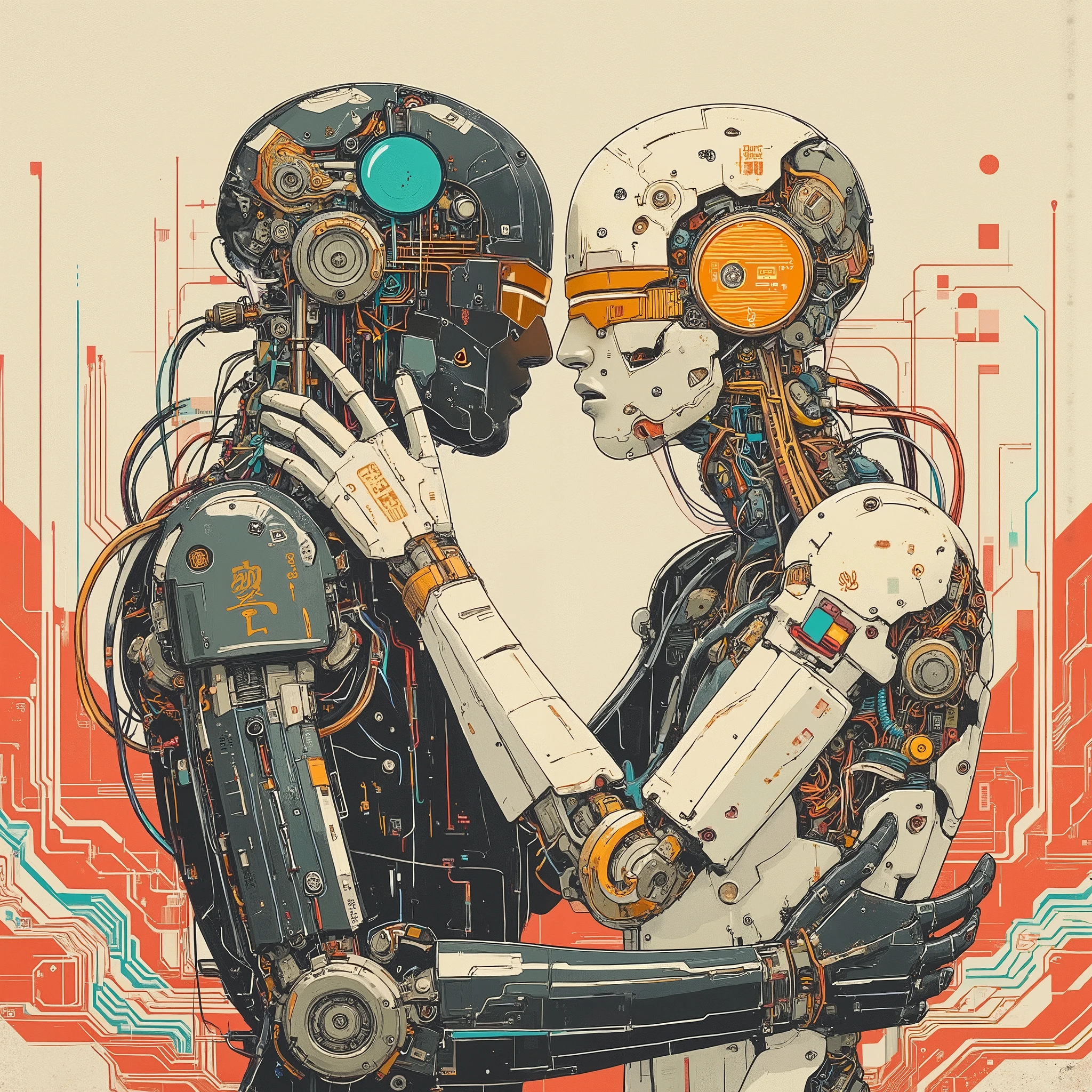 Art Style, the witness, love, Robots and Death