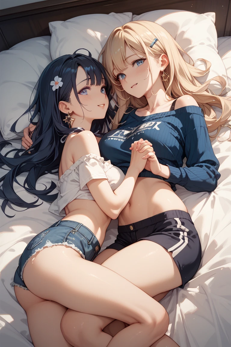 Best Quality,8K,middle School girls,「a boy is grabbing girl’s breasts from behind」valley,Naughty Girls,Beautiful girls,beautiful girl,Absurd,Uniform white shirt,「bra lift」 Perfect Face,Horny girl,masterpiece,Bed in the room,Adult