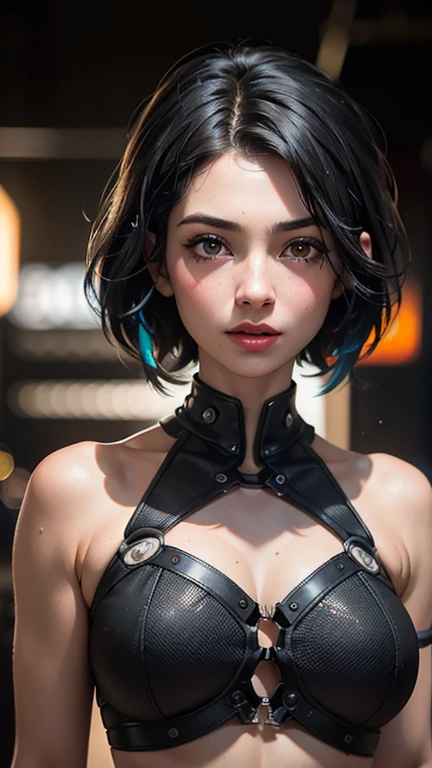 Ultra Professional Photo-Realistic ((UnrealEngine5 epic masterpiece Eiffel, ultra best quality, detailed, ultra sharpness focus, ultra high-resolution, ultra high-definition, UHD, HDR, vibrant DSLR vivid moonset)), colorful lighting, Deedlet Evelyn Celebrian, blackess elf tanmed skin epic eyes breasts pubic tattoo, looking at viewer, Epic Cute, Eiffel reflection varies multi etc. --v 6 --s 1000 --c 20 --q 20 --chaos 100