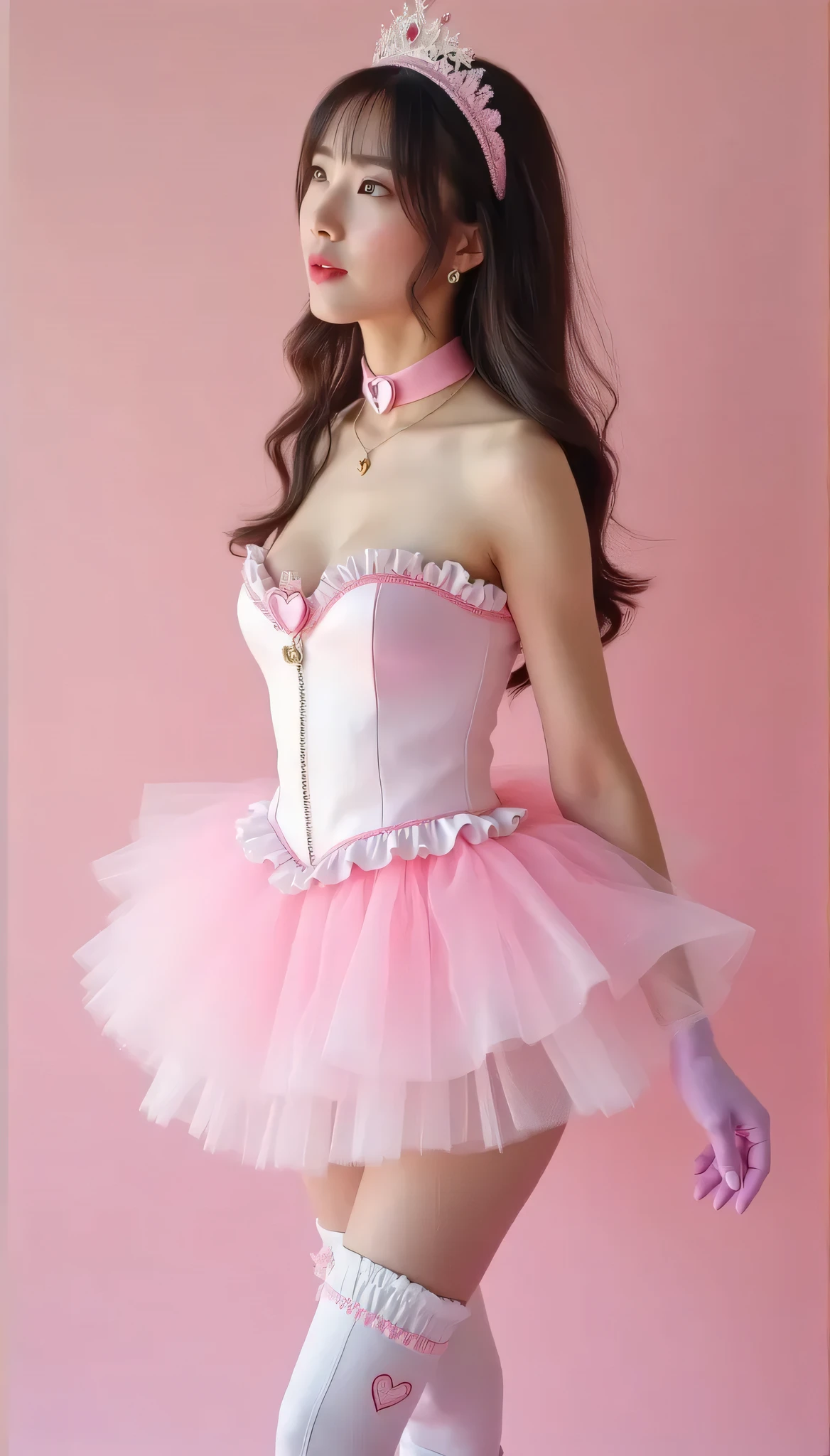 gyaru, dark-skinned, shiny oiled skin
