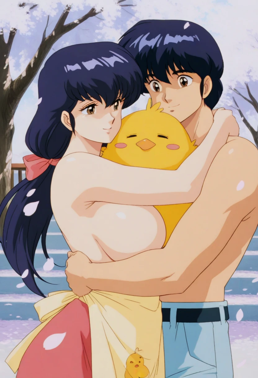 source_anime, score_9, score_8_up, score_7_up, anime screencap, 
pangt, 1girl, 1 boy fat old, bangs, smile, blushing, sexy face, grass, black hair, sunset, Watching the sunset, beach in open sea sunset, sun, collarbone, whole body, teeth, blunt bangs, outdoors, black eyes, eyelashes, upper teeth only, retro artstyle, , 1990s \(style\), orange headwear, tongue out, short hair, nude, ??????, tits, nipples, medium ass, medium breasts, sex vagina, semen, fat old man, fertilization, impregnation, internal, cervical contact