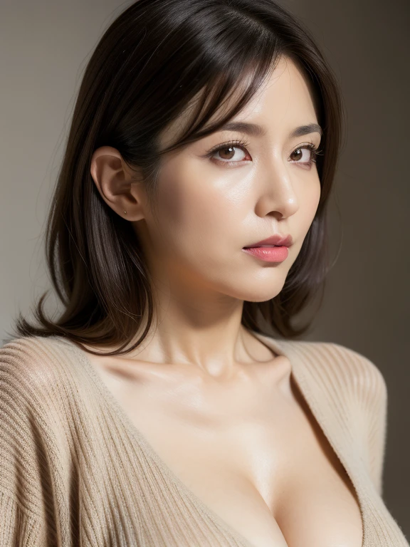 (((Ultra-high resolution、close、Cute Japanese Woman)))、顔のUltra-high resolutionクローズアップ画像を作成してください。
Long, straight black hair frames her face。
So that every single hair is clearly visible、Depicts subtle color changes depending on the amount of light hitting the subject。
The skin is white and smooth、Has a natural glow。
Fine skin texture、Representing the fine details of pores。
amountや頬に薄い赤みがある部分を詳細に。
The eyes are almond-shaped and dark brown.。
Fine details of the iris、Depicts color gradations and patterns。
Long, natural-looking eyelashes, each and every one visible。
Well-groomed eyebrows、indivual々The hair is clearly visible。
Light reflects off into the eyes、Create small highlights。
noseは繊細で、nose孔の細かいディテールがある。
Lips are plump and naturally pink。
Depicts the fine lines and soft curves of the lips。
Shiny、Accentuate the shape。
Detailed depiction of lip texture。
Particular attention to the depiction of light and shadow。
Soft natural light gently illuminates the face from the front。
amount、nose、Creates a subtle glow on the cheeks。
Shadows are cast softly along the contours of the face、cheekbone、Jaw Curve、noseの側面を強調。
The gloss of her lips reflects the light faintly.、Emphasizes plump texture。
The shadow of the hair adds depth and dimension.、indivual々The hair shines in the light。
The background is simple and blurred.、Focus on the face。
In the highest quality、Representing the utmost detail。
Negative prompts:

Noisy Images、Low resolution、Avoid blurry detaily hair is messy、Avoid unnatural hair textures。
Skin is unnaturally smooth、Avoid overly processed skin images。
Pores are invisible、Avoid products that have lost their skin texture。
Flat iris、Avoid those that lack detailed information。
short lashes、Avoid unnaturally thin eyebrows。
Light reflects off into the eyesていない、Avoid those with expressionless eyes。
noseのディテールが欠けているものは避ける。
Dry lips、Avoid unnatural colors。
Lip texture is not visible、Avoid non-shiny items。
Poor balance of light and shadow、Avoid evenly lit faces。
amount、nose、Avoid products that don&#39;t have a glow on your cheeks.。
cheekboneやJaw Curveが強調されていないものは避ける。
The shadow of the hair is shallow、Avoid things that lack volume。
The background is complicated、Avoid images where the face is not in focus。