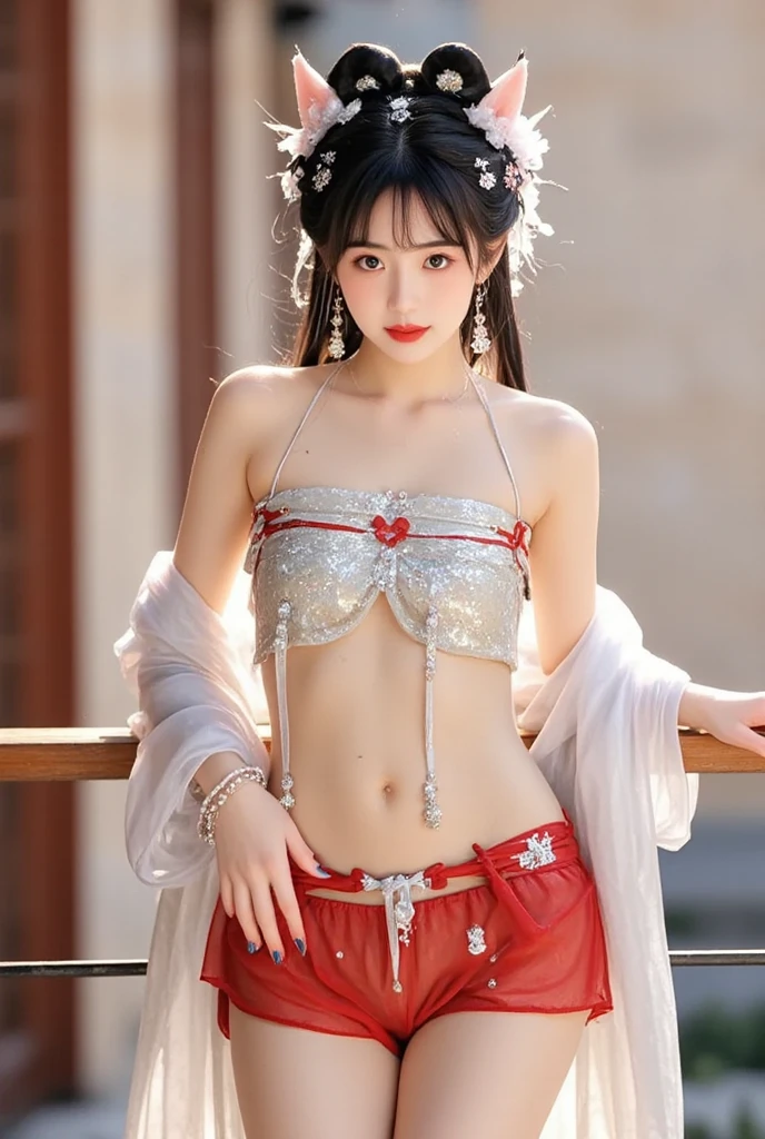 Red bra