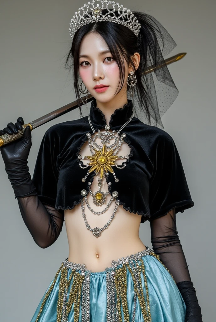1girl, solo, official art, unity 8k wallpaper, ultra detailed, beautiful and aesthetic, masterpiece, best quality, photorealistic, (abstract background) (zentangle, mandala, tangle, entangle background:0.7) Kitsune, fox mask, haori jacket, foxfire spell, fox familiar, transformation, depth of field, Fantastical Atmosphere, the most beautiful form of chaos, elegant, a brutalist designed, flower of death, ecstasy of flower