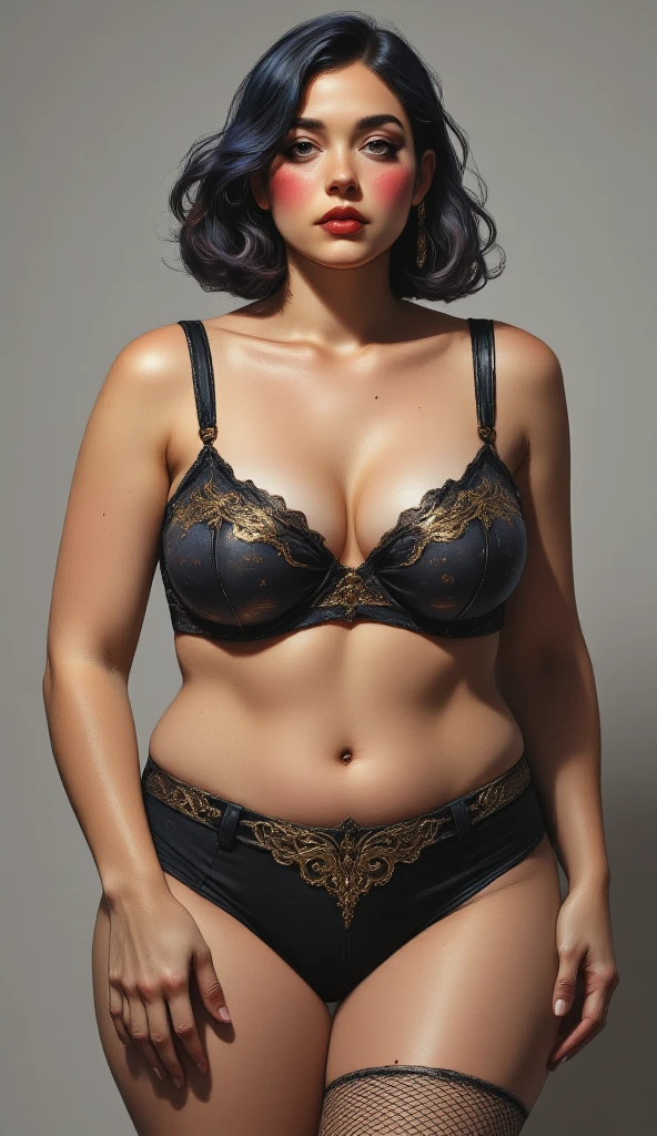 (64K,UHD,
 best quality, masterpiece:1.2), (realistic, photo-realistic:1.5), ultra-detailed, 1 girl, beautiful indian mature woman, beutiful city mom, 40yo, ((extra dark tanned skin)) (beutiful smile:1.15), (closed mouth) beutiful massive round breasts, beautiful detailed eyes, night, wet, rain, white lace, (short hair:1.2), floating hair NovaFrogStyle, ((black and gold sexy laced minimalist bra)), (((biggest bra size))), (((covering breasts with hands, sweating)))