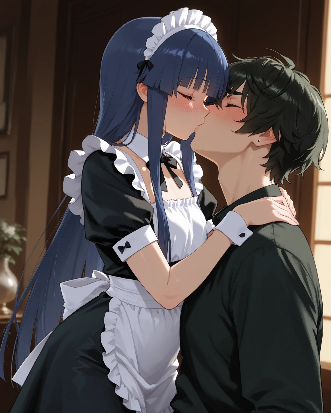 NSFW,masterpiece,Highest quality,High resolution,Super detailed,Yukinoshita Yukino\(My Youth Romantic Comedy is Wrong as Expected\),Black Hair,Long Hair,Light blue eyes,Quality Sexy Playboy Bunny,Fishnet tights,Small breasts,Dissatisfied face,Embarrassed,blush,(Ecstasy face),casino,Luxurious Room,(Bad looking middle-aged man),(Being molested),Being touched,(Squirting),Trembling,(Having sex),Insert,Creampie