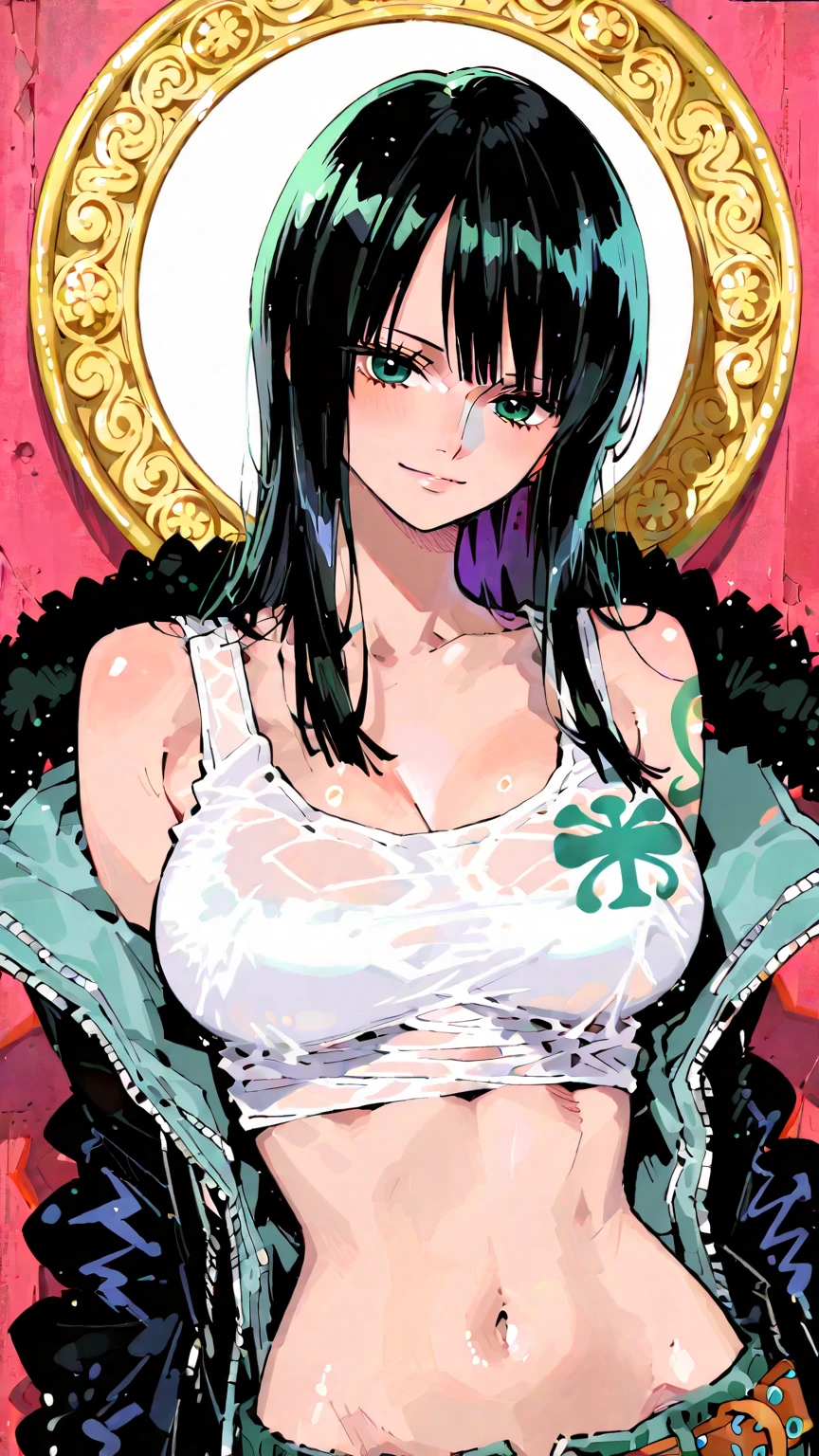 Sasuke Uchiha, d Cup breasts, floral bikini