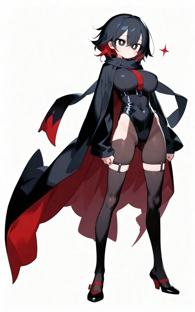(((Best Quality))) , ((full body)), female, reference sheet, solo, (white background), demonic girl,