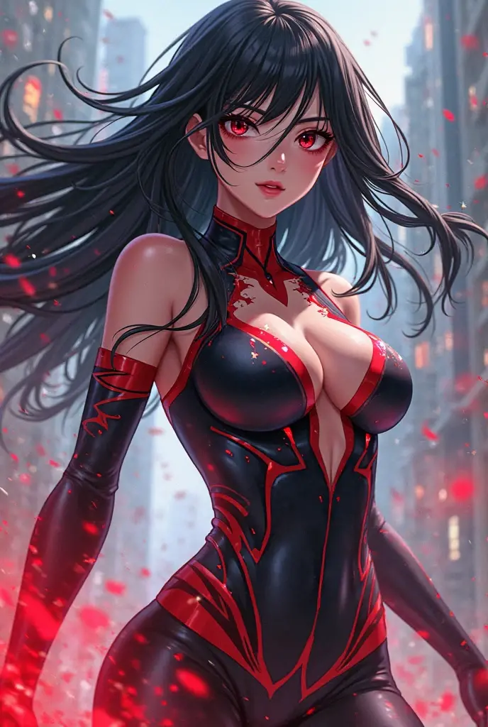 1female，45 yers old，Huge breasts， 独奏，Supergirl，Dressed in a courtly Superman uniform，Liquid clothing， Pornographic exposure，（Background with：coniferous forest，at winter season，Snow on the ground）  She has long flowing black hair， Bare genitalia，hail，Bigchest， From the front side， Wet straight hair， Sweating profusely，Petting the ，mostly cloudy sky，（tmasterpiece），（Very detailed CG unity 8K wallpaper），best qualtiy，cinmatic lighting，detailed back ground，beatiful detailed eyes，Bright pupils，（Very fine and beautiful），（Beautiful and detailed eye description），ultra - detailed，facing at camera，A high resolution，ultra - detailed），Very long hair，standing on your feet，Emotive expressions，Smile，Chest sagging，nakeness， Expose the genitals，revealing breasts，Camel toes，with no underpants，extremely large bosom，Extremely colorful，Most detailed，fully body photo，The face is well lit