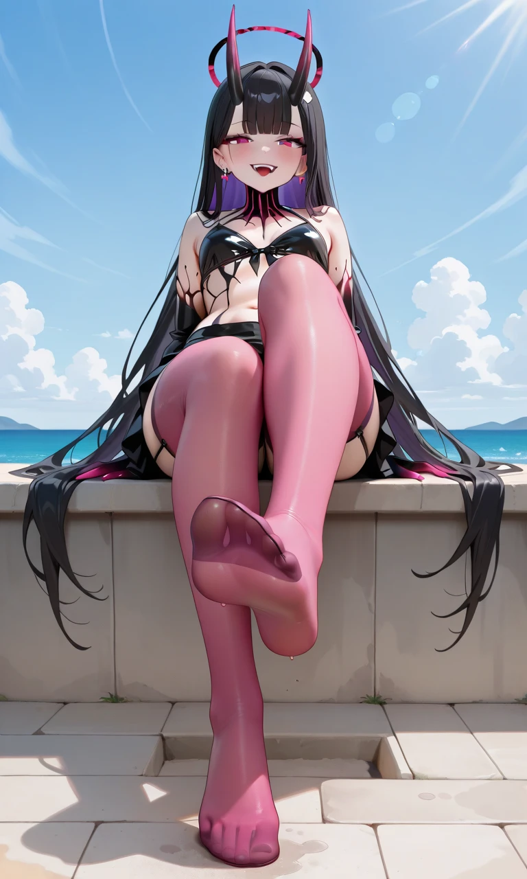 stiletto heels、maid bikini、butt、the most beautiful woman in the universe