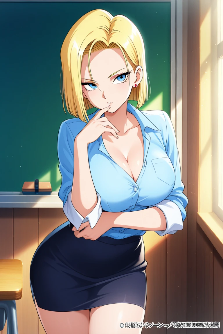 (upper body:1.2 1girl, masterpiece, best quality, ultra-detailed, illustration, finely detailed eyes and detailed face) Clothes: white pencil skirt , tube top white, wedding ring, Appearance: short blonde hair in a neat low bun, natural makeup, (purple eyes:1.05), wide hips, massive breasts, alluring, motherly, at_the_CEO_office, looking at viewer, curvy, voluptuous, full body, CEO lady, (mature female, milf:1.1), solo, (curvy:1.1), big ass, thick thighs, milf, shot from above, very detail