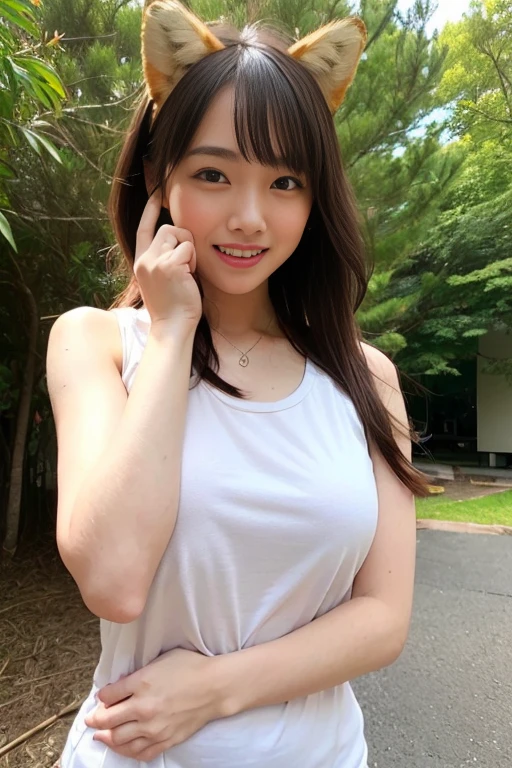 (masterpiece:1.3), (8k, Realistic, RAW Photos, Best image quality: 1.4), 、(Random Hairstyles:1.2)、Highly detailed face、Attention to detail、double eyelid、Sharp focus:1.2、Beautiful woman:1.4、Light brown hair、Highest quality、masterpiece、Ultra-high resolution、(Realistic:1.4)、Highly detailed and professional lighting、Brown Knight、thin、A sparkling smile、Long black hair、Deadly position、Beautiful Skin、Shiny Hair、Childish expression,Swimwear、Full body shot