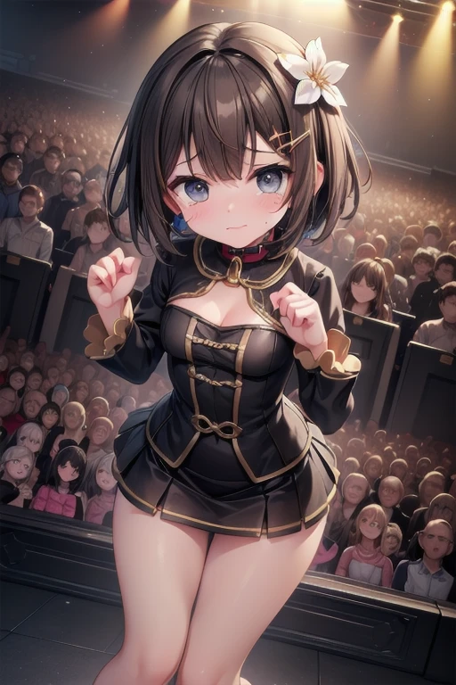 High resolution、Off the shoulder、Browsing Caution、Real Skin、Big earrings、necklace、Cowboy Shot、((Very close to the audience))、((The audience is welcomed.))、Waiting for a hug、shy、Embarrassed expression、shy face、Japanese-style room、Slender body、Beautiful nipples、Delicate body、In the changing room、pubic hair、Tier Grant、((One eye is covered with hair))、Sharp eyes、blush、Also々Nice face、Red Hair、Shotcut Hair、180cm