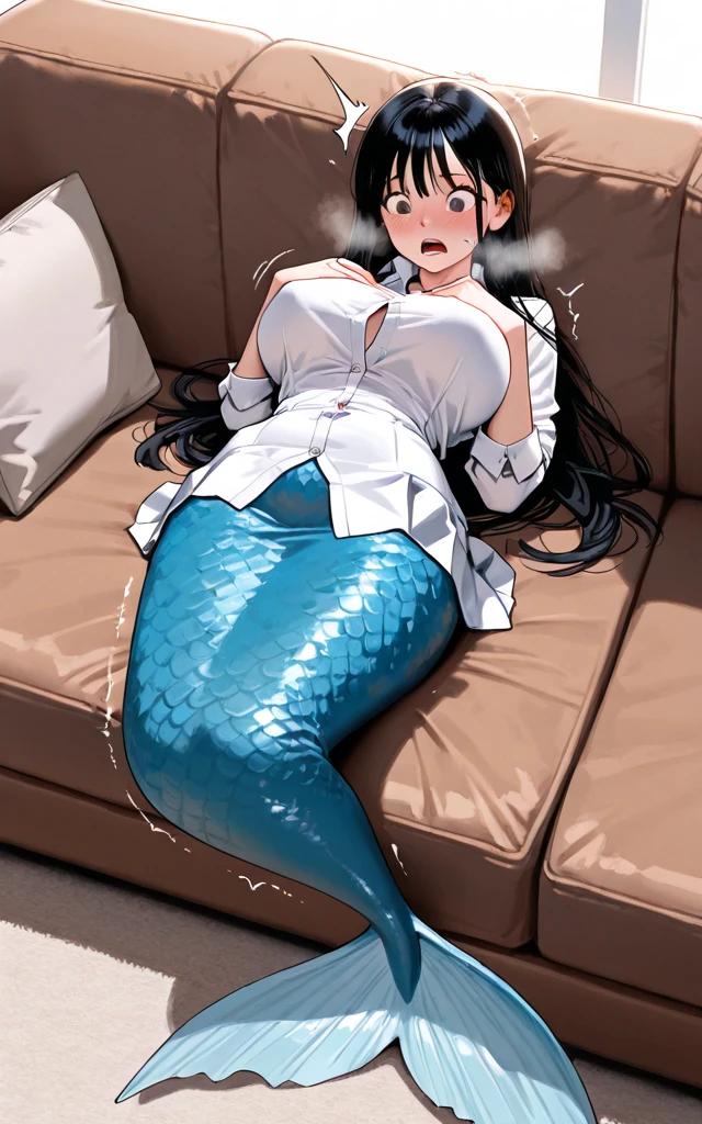 High resolution, beautiful women, high detail, good lighting, despicable, , (No nudity), (((jeans shorts))), ((tight leather top)), (((leather thigh high boots))), (garter belt), abdomen only, (wet shorts), (((Peeing))), (pee), urine stain, (puddle), (thick thighs), nice long legs, lipstick, detailed face, cute face, I'm embarrassed and blush, humiliating, ((spread your legs)), ((Take a bath in a large bright bath))((octopus))tentacle