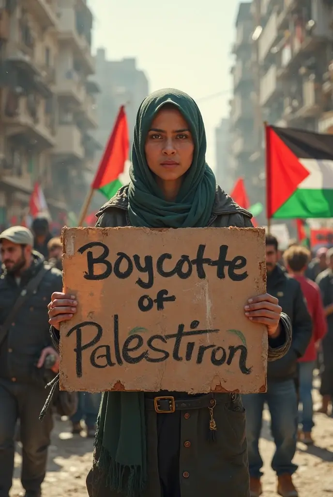 Protester holding a Palestine flag in their hand, they're against the ongoing war and crisis in Gaza, close up, animated, flat color,, animation pixar style, pendleton ward, magali villeneuve, artgerm, rob rey and kentaro miura style, golden ratio, behance, trending on art station