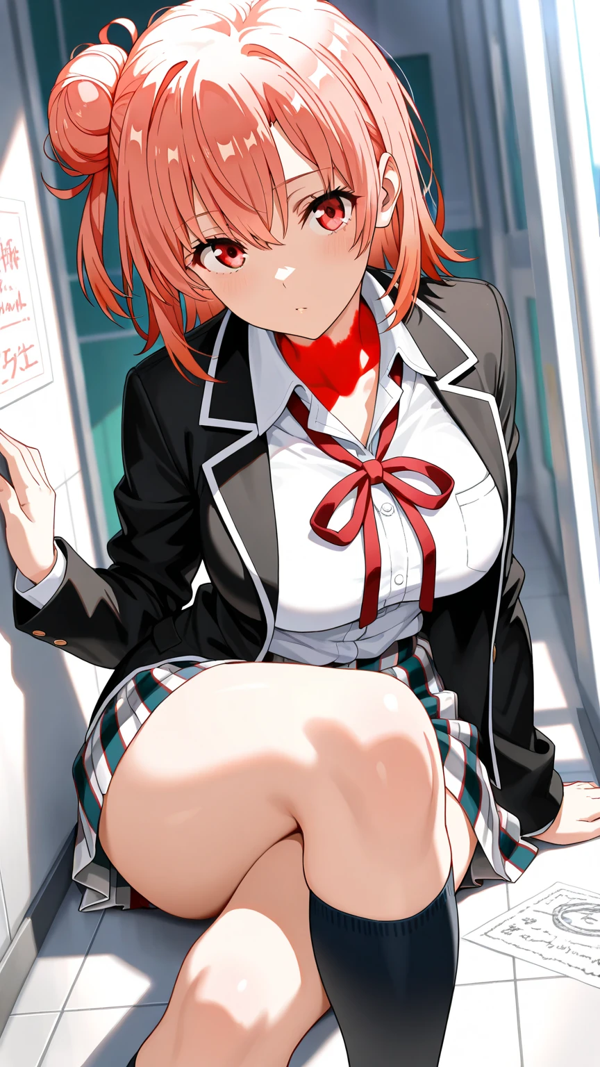 Maki Nishikino、lovelive 、????????????、????????????、電動マッサージ機を使って????????????、One Girl, crowd、crowdに???される、gym、mini skirt, Being petted、Lie down with your legs spread、Highest quality, Displeased face, blazer, blouse,Red bra、 Red panties, Her thighs and groin are wet with love juice. 、crowd、Big 、Big Ass、Thick thighs、A woman feels ?????? arousal and has an orgasm、Having my breasts massaged、Having your groin touched、指でHaving your groin touched、Spread your legs wide、Obscene sound effects、Naughty sound effects、The crotch is spread wide