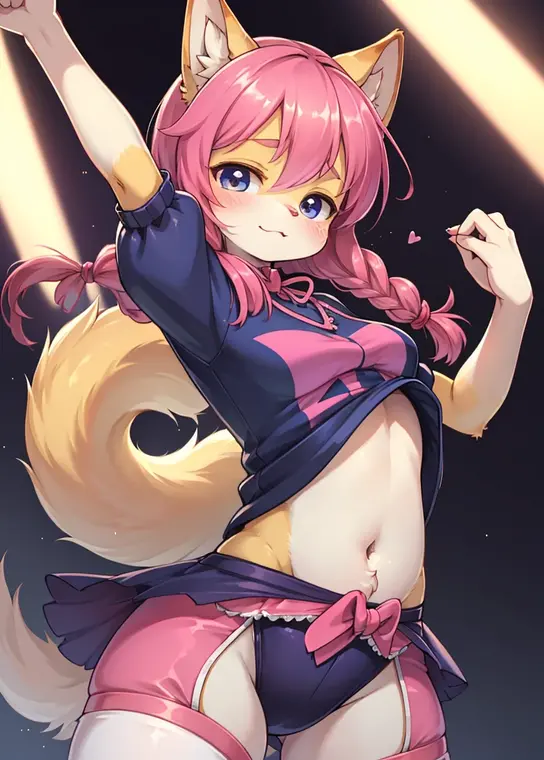 Weird pose hotest girl