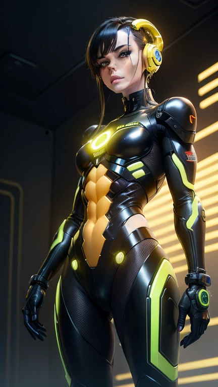 solo, cyborg, yellow