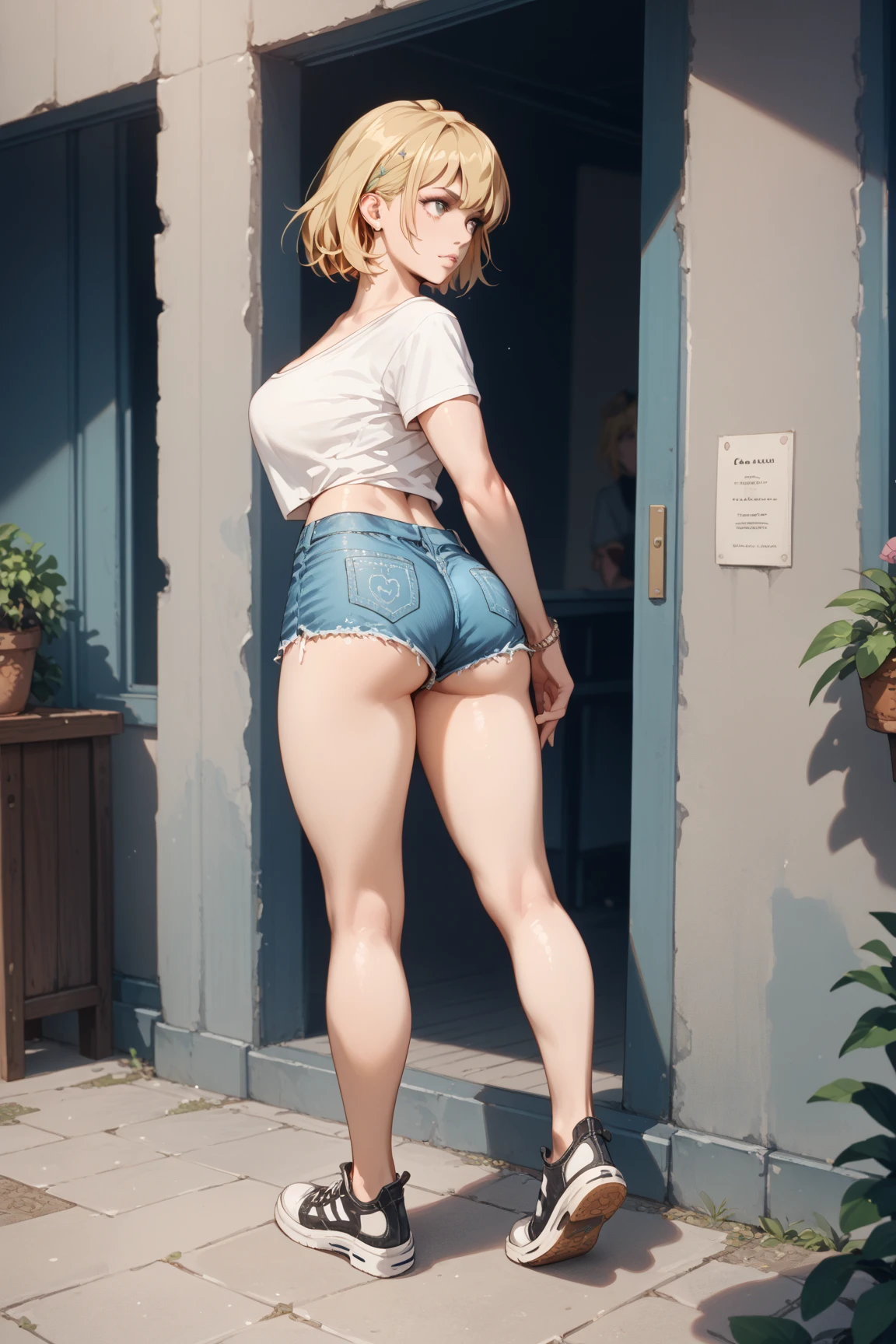 NSFW. ((Nude.)) perfect face, ((bare breasts, nipples)), sexy supergirl Melissa Benoist, naked, legs apart, vagina showing, labia spread, (open vagina), (cock in vagina), pubic hair, smiling, deserted beach, ((best quality)), ((masterpiece)), (detailed)