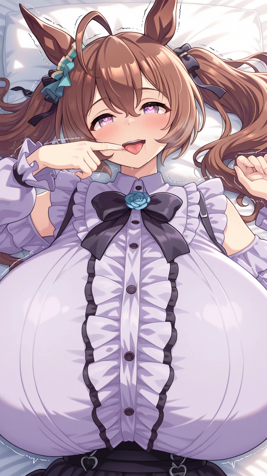 Pregnant woman, pregnant belly, multiple births, big breasts
