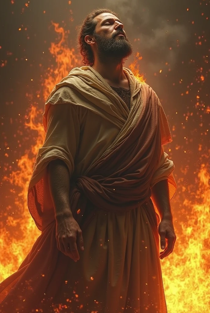 The Wrath of Moses Description: Moses breaks the Tablets of the Law in response to calf worship and destroys the idol. Show the destruction of the calf and the reaction of the Israelites.
    imagery: Moses breaking the tablets, the calf being burned and ground.