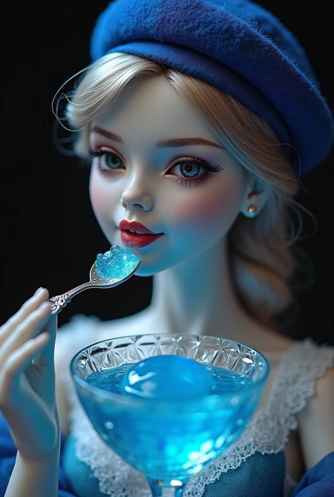 Cinderella from the Disney movie with slimy eyes AHEGAO! MAS! MAS! As it is but more ahegao a little more ahegao much more ahegao almost! Much more AHEGAO AHEGAO AHEGAO AHEGAO NOW SHOW THE SAME IMAGE BUT SHE IS SWEATING SWEATING A LOT looking in front of the camera 
