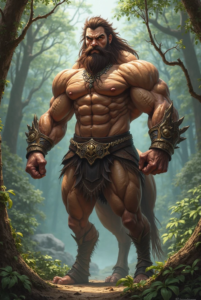 muscle、male、male、Strong、Thick arms、Thick Chest、Massive abdominal muscles、Minimal costumes、loincloth、Warrior、carpenter、blush、Sweat、Heavy breathing