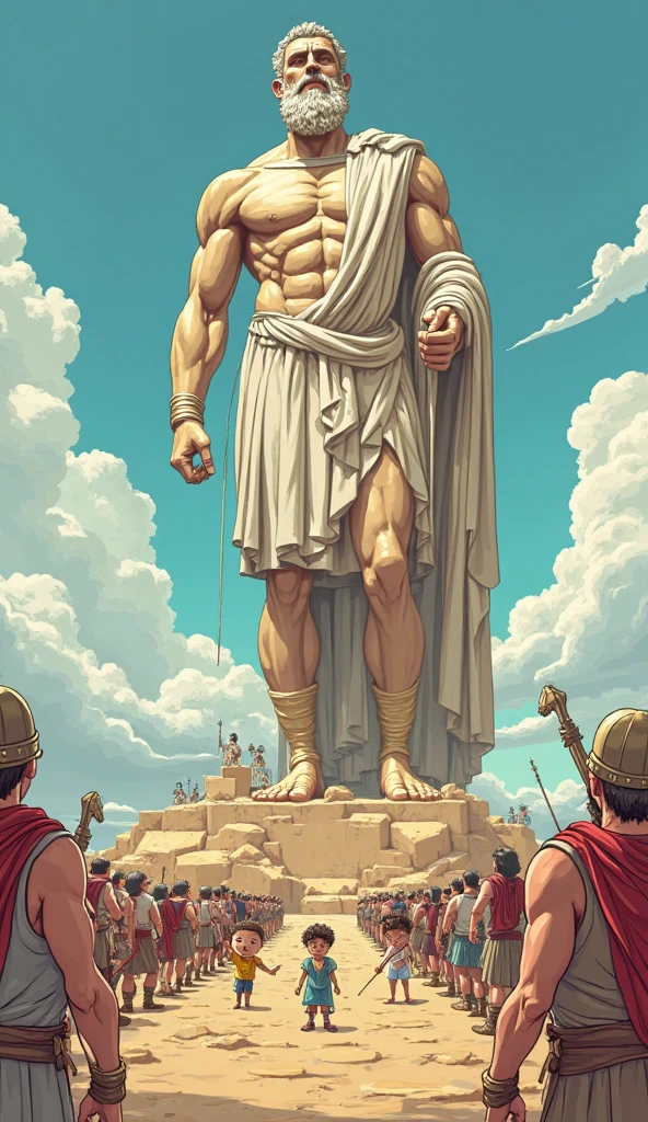 estilo estatua grega de marmore, sem roupa,toguro cinza