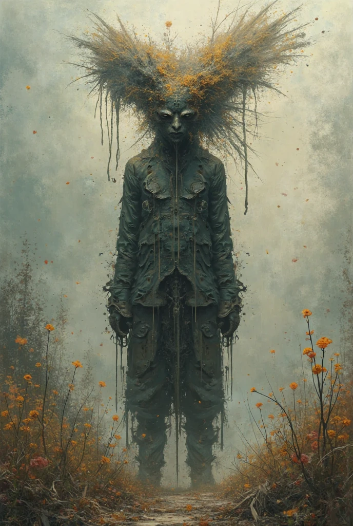 woman in a mythical forest, masterpiece, perfect face, intricate details, horror theme, nsfw dark hypnosis.