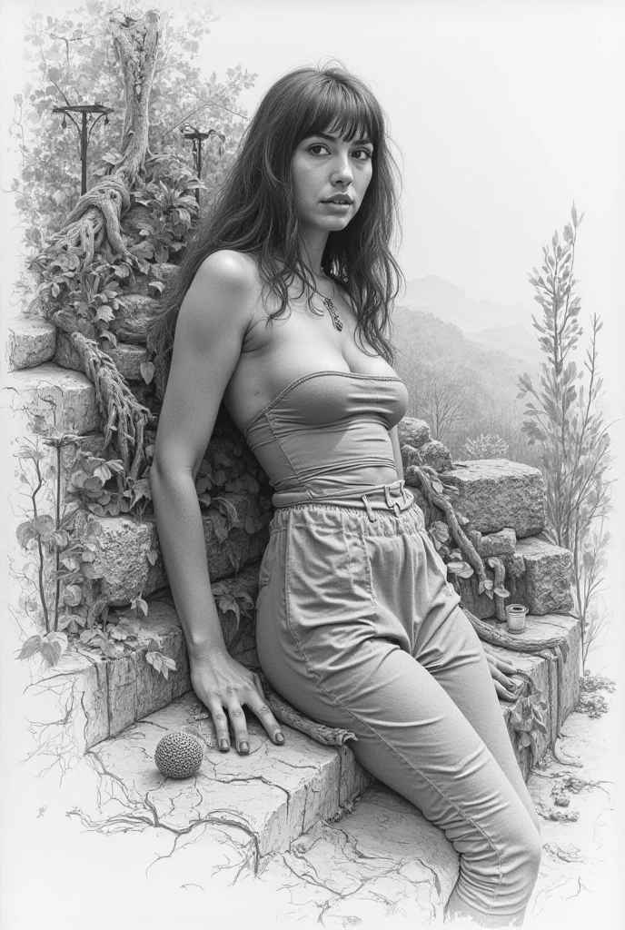 sexy cave woman big tits